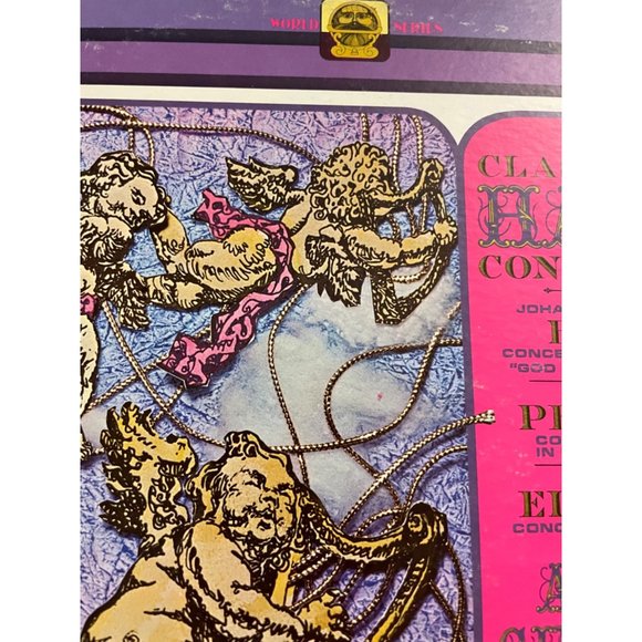 Vintage Classical Vinyl Anne Chalan Harp Concertos From Bach, Petrini, Eichner - Picture 3 of 10